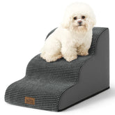 COZY KISS Dog Stairs curved surface aids gentle climbs for small dogs