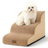 COZY KISS dog stairs soft foam close-up highlighting gentle support for small pets
