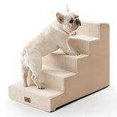 COZY KISS dog stairs wide-base provide stable climbing for high beds