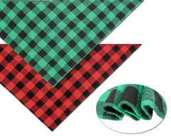 CozyHaus bandana closeup shows neat stitching and double-layer durability