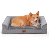 COZY KISS orthopedic dog bed close-up foam for joint support.