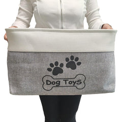 CPAKOWLGOO large dog toy bin structure with sturdy frame for tidy storage