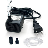 Cpzhlti 95GPH pump compact design for small spaces supports quiet water circulation
