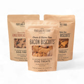 Crafted by Humans Loved by Dogs Portland bacon dog treats for training rewards