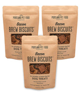 Crafted by Humans Portland Brew Biscuit pack front—training rewards for dogs.