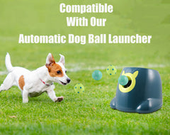Crafts Central latex balls compatible with automatic ball launcher for consistent play