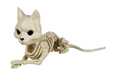 Crazy Bonez Cute Skeleton Cat full view for desk-ready decor.