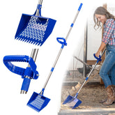 CRITTER FAVS chicken poop scooper with wide head for quick coop cleanup