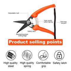 CRNHIGY stainless steel blade close-up with sharp edge for precise trims