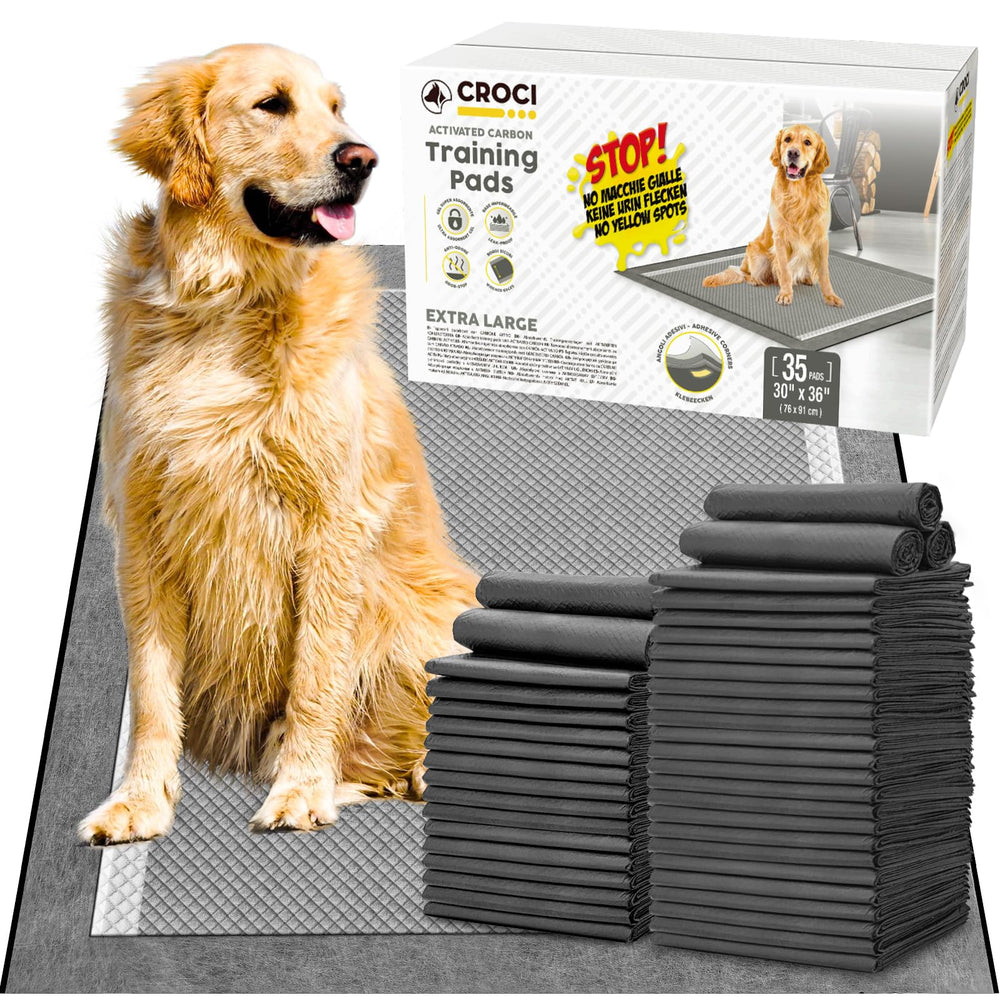 Croci pee pad XXL 30x36 Charcoal laid flat as training surface