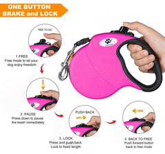 CROWN PAWS braking system enables quick, controlled stops during walks