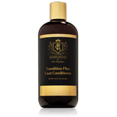 Crown Royale Condition Plus dog conditioner bottle for enhanced moisture and coat control.
