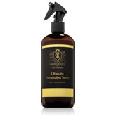 Crown Royale detangling spray bottle for knot-free coats and easy brushing.
