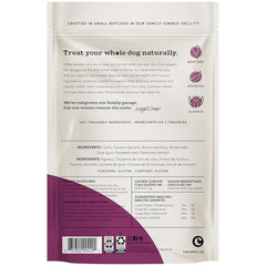 Crumps’ Naturals Mini Trainers Lamb semi-moist treat closeup highlights soft, chewy texture for small mouths.