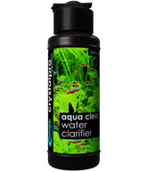 Crystalpro Aqua Clear bottle front improves water clarity in freshwater tanks.