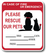 CS1414-2PK front-door window alarm mounted for pet safety during emergencies.