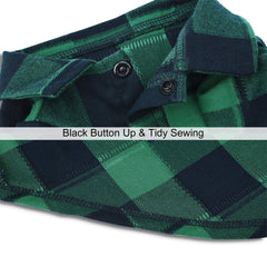 CtilFelix plaid dog shirt on pet demonstrates comfort and style in action