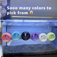 CTWPets Betta Bulb Hide 2.0 measures 2.8 inches for small tanks.