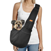 CUBY dog sling carrier main view highlights hands-free daily use.