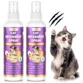 Cudory Cat Deterrent Spray bottle indoors-outdoors helps protect furniture from scratching
