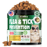Cudory flea tick chews packaging for cats, easy daily prevention