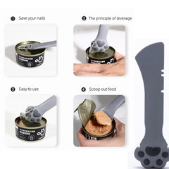 CUITIBI cat food scoop designed for easy portioning of wet food