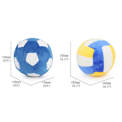 Cuperay interactive dog balls pack view demonstrates 2-pack ready for variety.