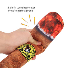 Cuperay plush dog toy squeaker supports interactive fetch sessions
