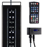 Current Satellite LED Plus side view shows vibrant color blends for aquarium viewing