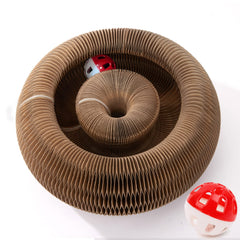 CusieryMax Cat Ball Adventure track setup showcases versatile indoor play for curious cats