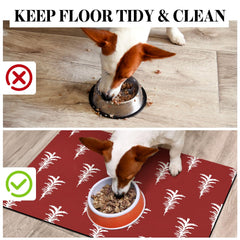 Cuslnox floor-protector mat prevents spills and protects surfaces.