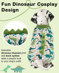 CuteBone dinosaur-pajama back-horns design adds playful cosplay charm.
