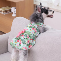 CuteBone dog dress close-up of breathable fabric texture