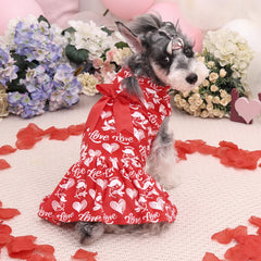 CuteBone dress easy-on pullover design for quick dressing.
