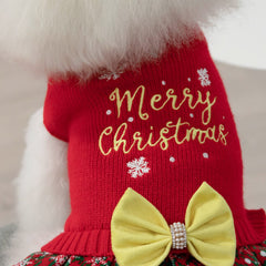 CuteBone sleeveless pullover design for easy on/off on small dogs