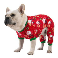 CuteBone small dogs Christmas outfit front view shows cozy holiday styling
