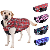 CuteBone winter dog jacket reversible design with plush fleece warmth for walks