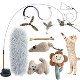CUUOOT 7-in-1 kitten toys set for curious indoor cats.