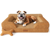 CWAWZ large orthopedic foam bed front view highlighting joint support.