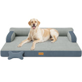 CWAWZ XL Plus orthopedic foam close-up highlighting supportive egg-crate layer for comfortable rest