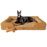 CWAWZ XXL dog bed 53-inch size provides roomy comfort for extra-large dogs.