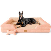 CWAWZ XXL dog bed front view highlighting extra-large space for comfortable joint support