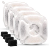 Cylomert pet fountain carbon filters 4-pack for clean, fresh water