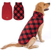 cyeollo 2xl dog coat sherpa front view for warm cozy outdoor walks