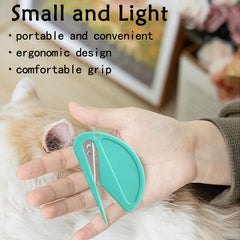 Cyhdddr knotting comb ergonomic handle, comfortable grooming sessions