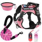 Cymiler service dog vest set shown for secure outdoor walks and everyday training