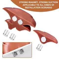 Cynailli magnets kit, strong hidden magnets for quick repositioning of shelves.