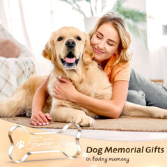Cynlsum pet memorial ornament cover film removed before display.