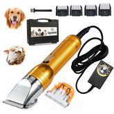 Cyxunand electric professional dog clippers front view for thick coats.