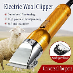 Cyxunand electric professional dog clippers motor detail with copper motor.